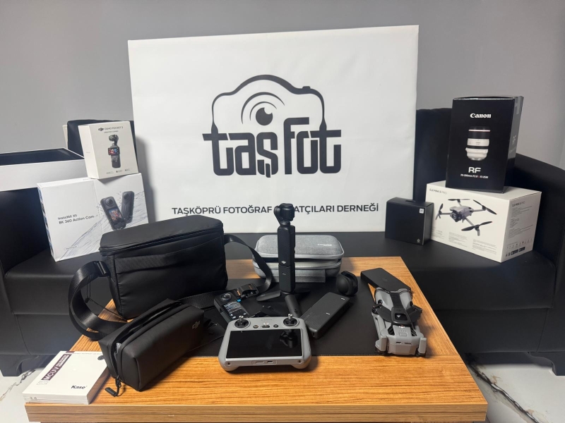 3.2 Taşköprü Fotoğrafçılar Derneği (TAŞFOT) Makine Ekipman Desteği Verildi